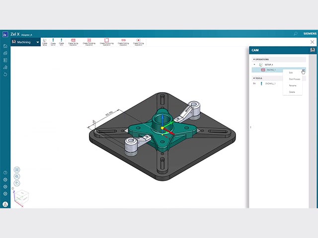 Zel X for machine shops | Siemens Software